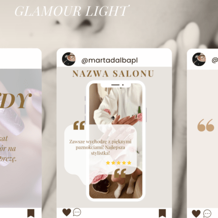 Gold Light edition – 80 szablonów dla stylistek paznokci