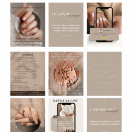 Pakiet 20 personalizowanych szablonów Canva – stworzonych specjalnie dla Twojego biznesu