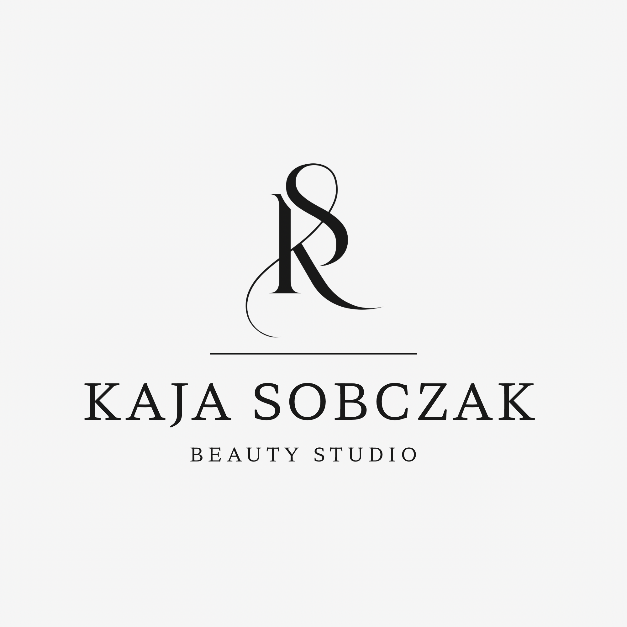 simple ks letter logo