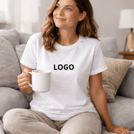 30 profesjonalnych mockupów koszulek – pakiet multi color