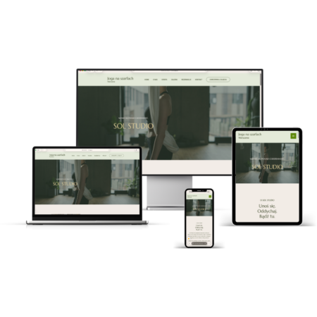 Strona internetowa WordPress - Pakiet NA START